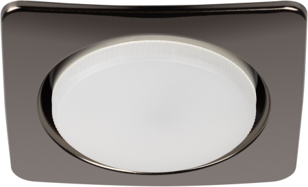 KL71 BK /1 (к)  KL71 BK /1 (к) Светильник ЭРА под лампу Gx53 квадр.,220V, 13W,черный металл