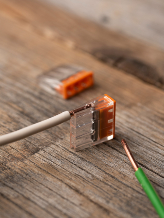 Строительно-монтажная клемма СМК 2273-243 (с пастой) 3 отверстия 0,5-2.5 мм2 блистер (5шт.) EKF PROxima