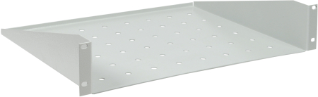 ITK Полка консольная L=350мм 2U серая
