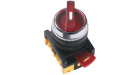 Переключатель АNС-22-2 2 полож. крас. неон/240В I-O 1з+1р IEK