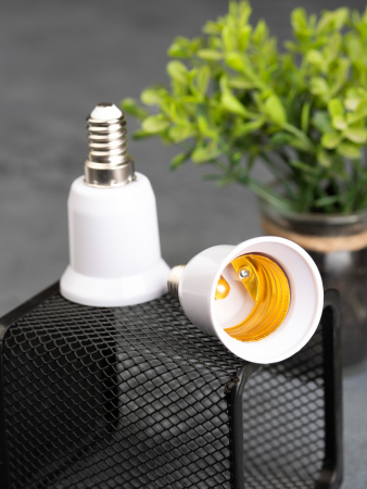 Переходник E14-E27 бел. EKF PROxima