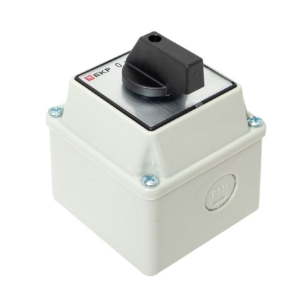 Переключатель кулачковый ПК-3-13 25А 3P "ВКЛ-ВЫКЛ" IP54 EKF PROxima