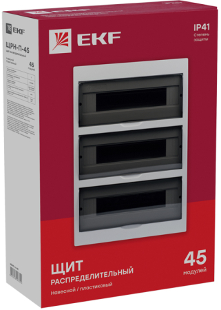 Щит распред. навесной ЩРН-П-45 IP41 EKF PROxima