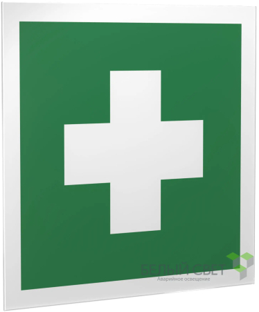 Знак безопасности PS-50506,EC01 "Аптечка первой медицинской помощи"