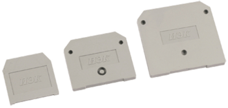 Заглушка для ЗНИ-16мм2 (JXB100A) серый IEK