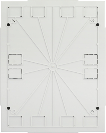 bs-12s  Щит распределительный со слаботочным отсеком ЭРА MultiBox bs-12s навесной пластиковый 12 модулей IP41