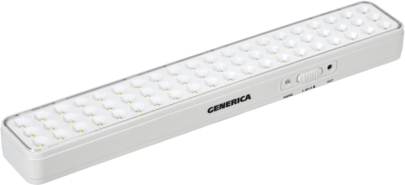 Светильник аккум. ДБА 1060 непост. 60LED 6ч 6Вт GENERICA