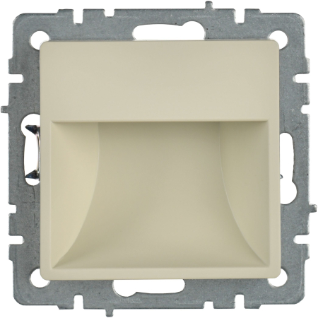 BRITE Подсветка LED встраиваемая ПЛ20-БрКр беж. IEK