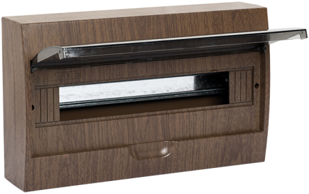 Щит распределительный навесной ЩРН-П-18 темное дерево IP41 EKF PROxima