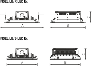 INSEL LB/S LED 120 D120 Ex 5000K светильник