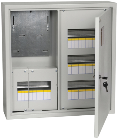 TITAN Корпус металлический ЩУРн-3/36 (560х550х165мм) IP31 IEK