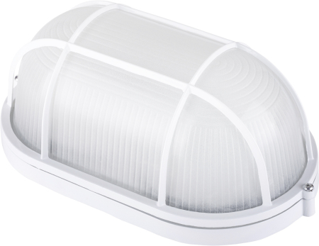 Светильник НПБ1202 белый/овал с реш. 100Вт IP54 TDM