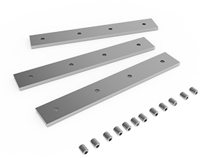 Комплект креплений для монтажа в линию светильника Universal-Line (3 пластины и винты)