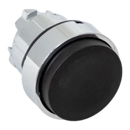 Исполнительный механизм кнопки XB4 черный выпирающая  возвратный без фиксации, без подсветки EKF PROxima