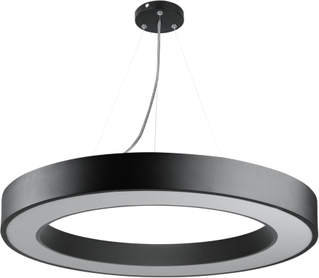 SPO-133-B-40K-045 ЭРА Светодиодный светильник 600*600*80 см 45Вт 4000К Черный корпус ЛТ