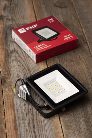 Прожектор светодиодный СДО-3003 30Вт 6500К IP65 EKF Basic