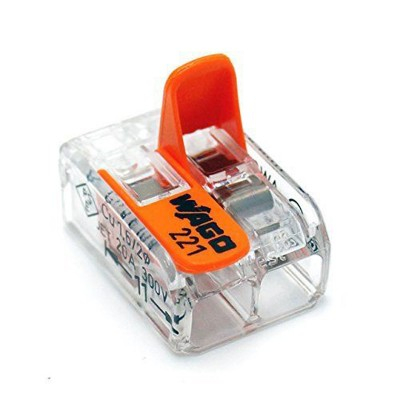 Универсальные компактные клеммы 221-412 (WAGO)