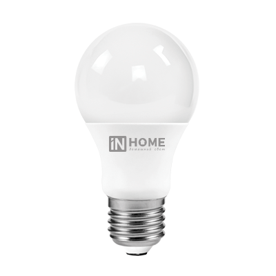 Лампа светодиодная LED-A60-VC 8Вт 230В Е27 6500К 720Лм IN HOME