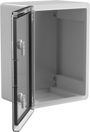 Корпус пласт. ЩМПп 400х300х220мм пр. дв. УХЛ1 IP65 IEK