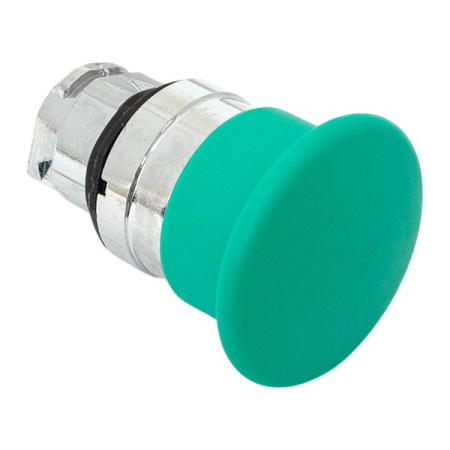 Исполнительный механизм кнопки XB4 "Грибок" зеленый возвратный без фиксации без подсветки IP65 EKF