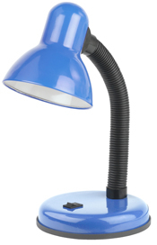 ЭРА наст.светильник N-120-E27-40W-BU синий