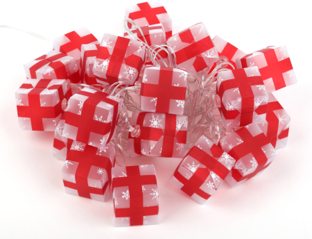 Гирлянды ENIN-3P  ЭРА Гирлянда LED Нить Подарки 3 м холодный свет, 220V, IP20