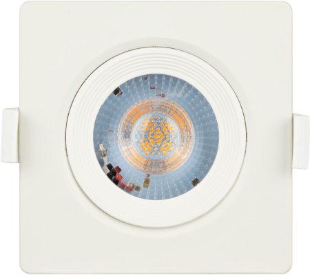 Светильник KL LED 21A-5 4K WH  ЭРА светодиодный квадратный поворотн. LED SMD 5W 4000K, белый