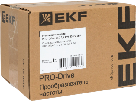 Преобразователь частоты PRO-Drive PD-150-FC-0K7-21-B EKF