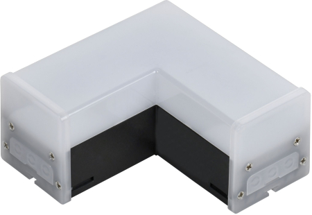 Светильник LED L-образн. 1010 8Вт 4000К 117х117мм чер. IEK