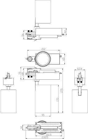 SТR-30-36-40K-B40  Трековый светильник трехфазный ЭРА SТR-30-36-40K-B40 узкий луч 4000K черный