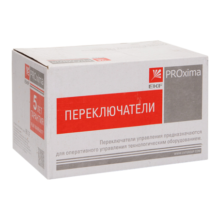 Переключатель ANC-22 3P зеленый с подсветкой 220В NO+NC EKF PROxima