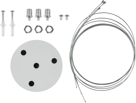 SPO-132-W-40K-088  Светильник LED ЭРА Geometria SPO-132-W-40K-088 Ring 88Вт 4000К 6000Лм IP40 800*80 белый подвесной драйвер внутри