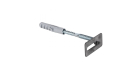 Держатель фасадный с крючком, L=100мм, HZ EKF PROxima Держатель фасадный с крючком, L=100мм, HZ EKF PROxima