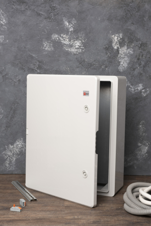 Бокс пластиковый с монтажной платой 500х400х180 мм IP65 EKF PROxima
