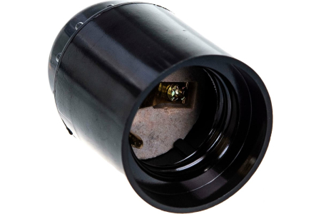 Патрон Е27 Н12П-01 Е27 карболитовый подвесной IN HOME