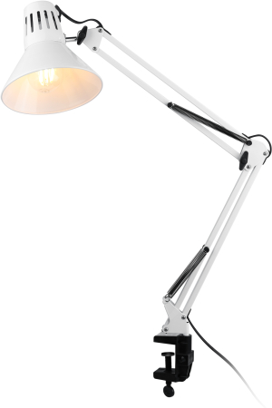 Настольный светильник ЭРА N-121-E27-40W-W белый