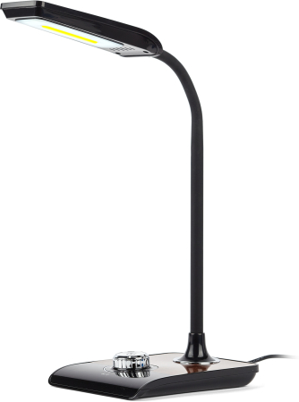 ЭРА NLED-473-10W-BK черный с деревом наст.светильник