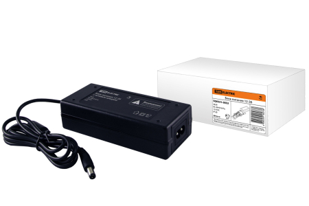 Блок питания 12-36 для светодиодной ленты DC 12В, 36Вт, с сетевым шнуром, TDM