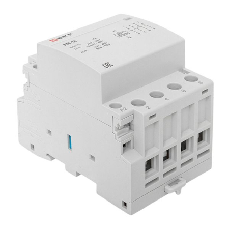 Контактор модульный КМ 16А 4NО (3 мод.) EKF PROxima