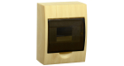 KREPTA 3 Корпус пластиковый ЩРН-П-6 IP41 сосна IEK