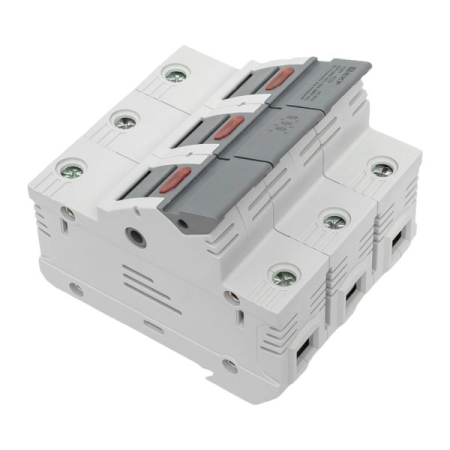 Предохранитель-разъединитель DF 14х51 3Р (тип ПВЦ)  EKF