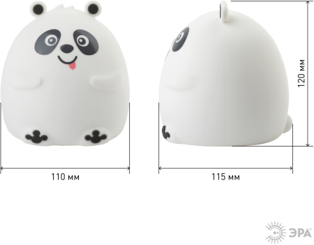 ЭРА NLED-417-2W-W белый наст.светильник 