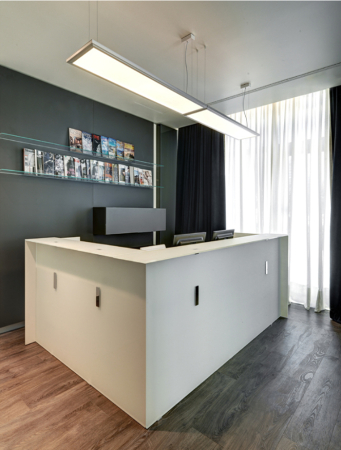 SPL-6-40-4K (S) Светод. панель IP40 295x1195x8 40Вт 2800Лм 4000K Ra>80 NationStar серебр.