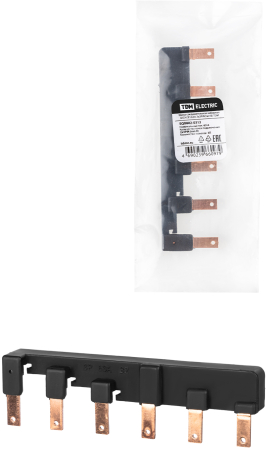 Шина соединительная наборная ШСН 3П 63А 2x3PIN(тип B) TDM