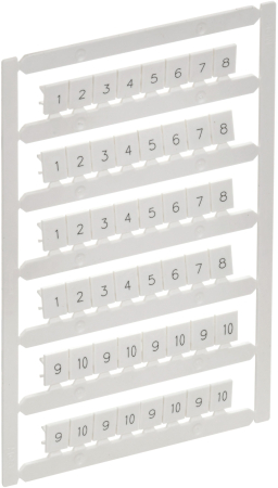 ARMAFIX Маркер для CTS 6мм2/CP 10мм2 "1-10" IEK