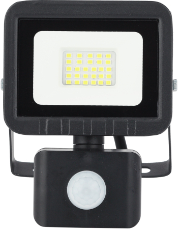 Прожекторы Eco  ЭРА LPR-041-2-65K-020 20Вт 1600Лм 6500К датчик движения регулируемый 100x130x45