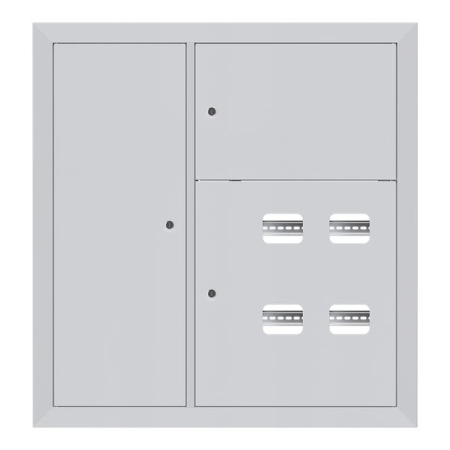 Щит этажный 4 кв. слаботочка слева (1000х950х150) EKF PROxima