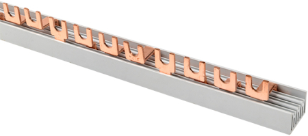 Шина соединительная типа FORK для 4-ф нагр. 63А 54 мод. EKF PROxima