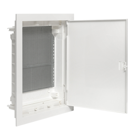 Встраиваемый слаботочный щит "Nova" 2 габ. с пластик. дверью IP40 EKF Proxima