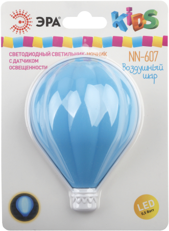 ЭРА ночник NN-607-LS-BU синий